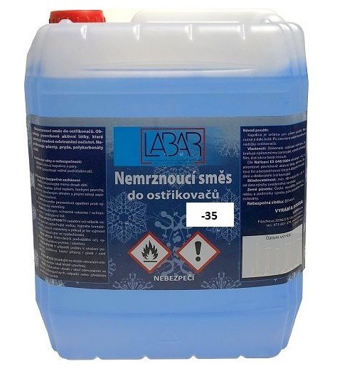 Labar nemrz.směs do ostřikovačů -35C 10l | Nezařazené Labar nemrz.směs do ostřikovačů -35C 10l | Nezařazené